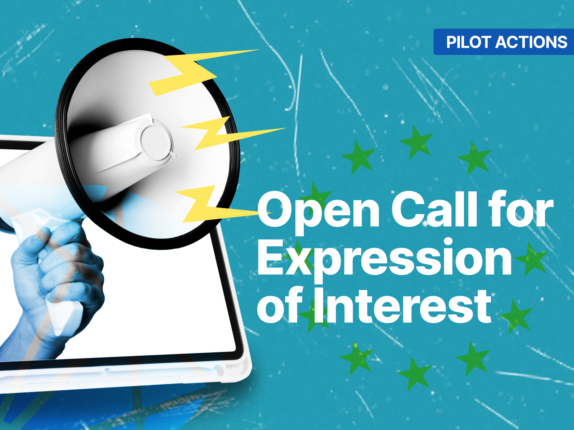 banner open call for expression of interest