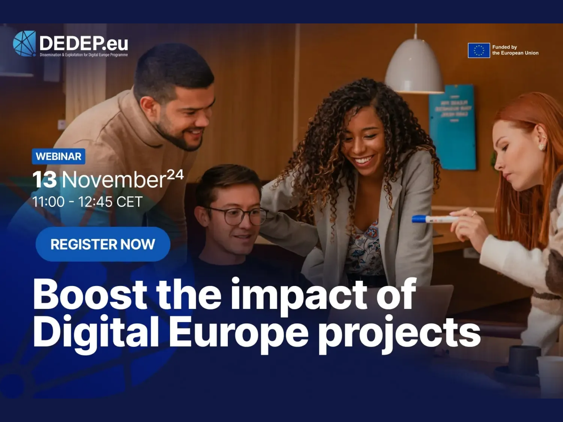 DEDEP first webinar 13 NOV